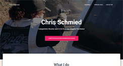 Desktop Screenshot of chrisschmied.com